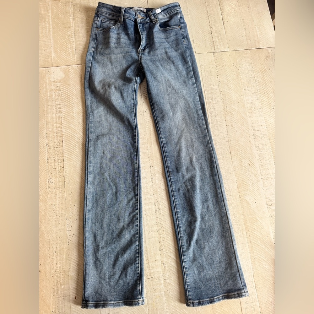 Denim Blue Straight Leg Women's Jeans